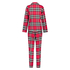 Pyjamaset Twill, Rood