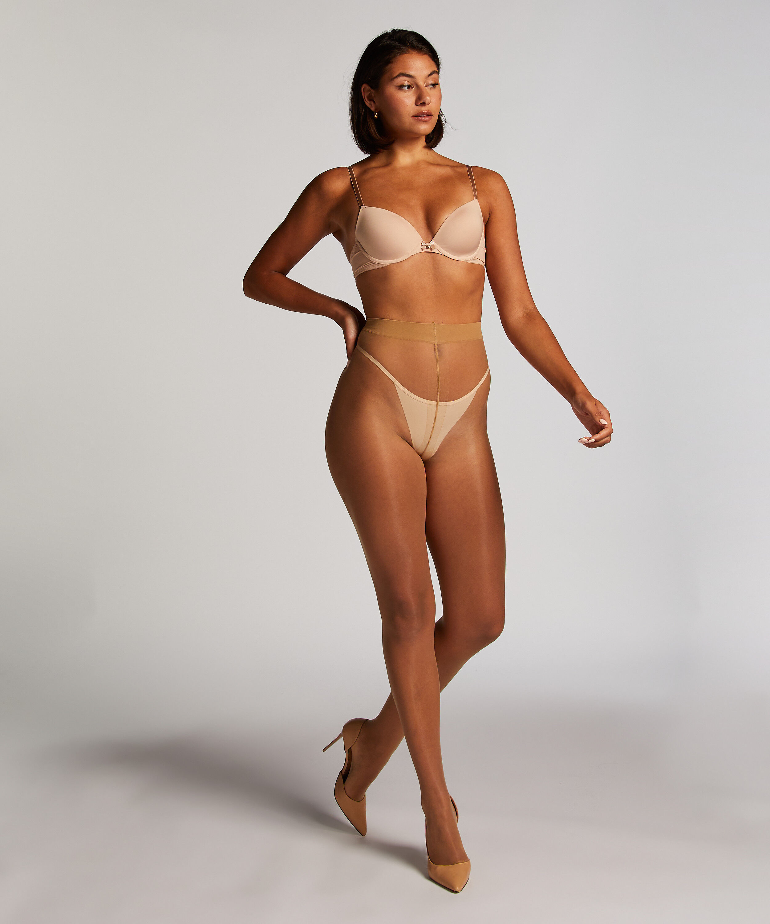Panty 15 Denier Anti-Ladder, Beige