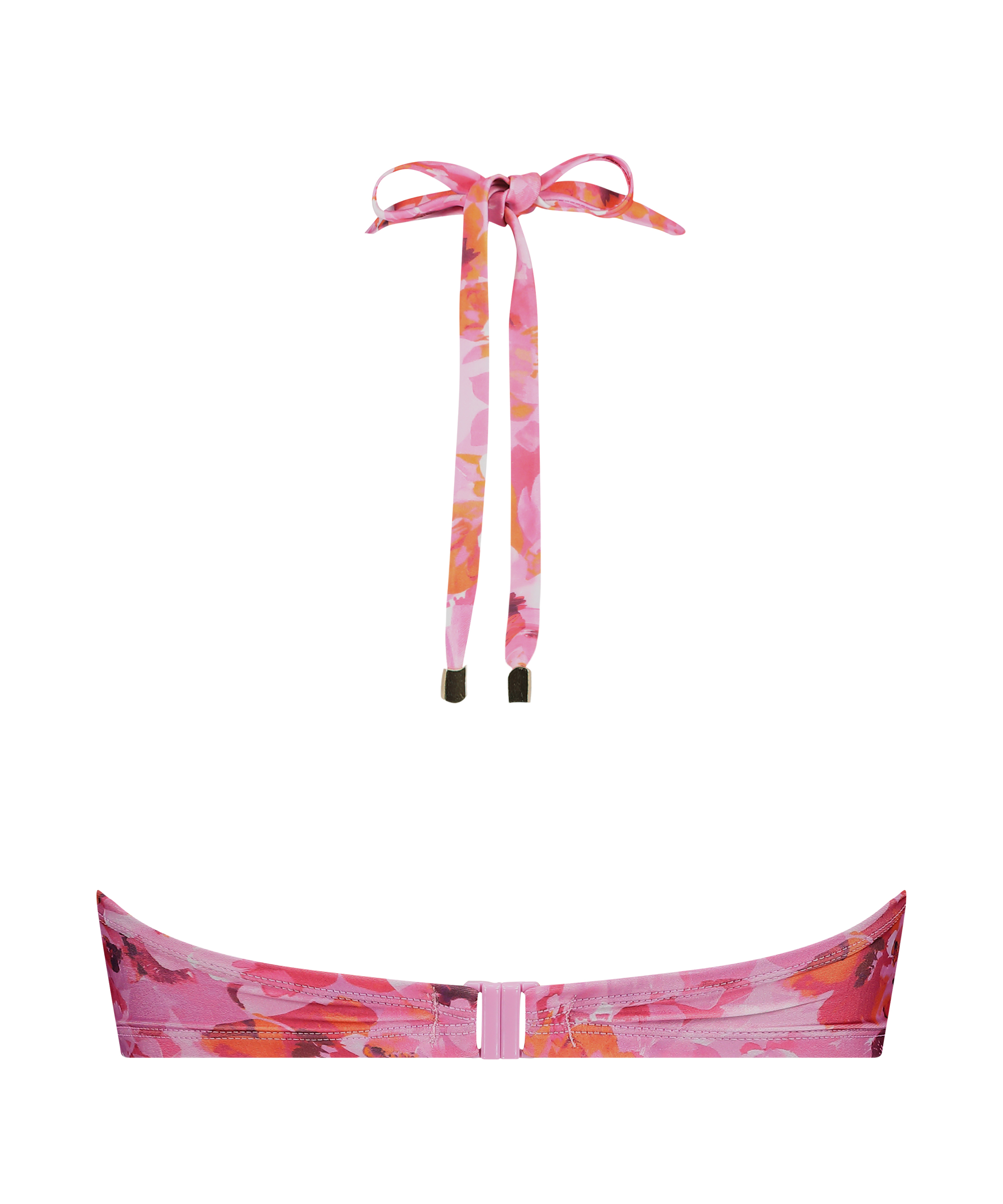Bikinitop Floral Cup E +, Roze, main