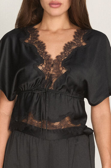 Hunkemöller Butterfly Top Legacy Zwart