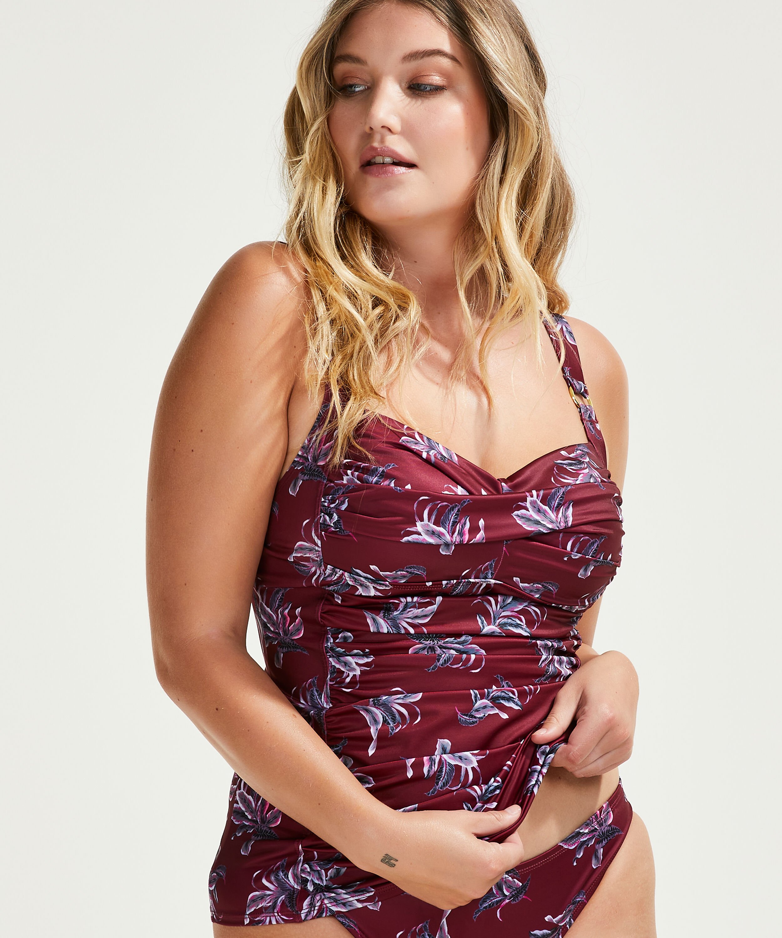 Tankini Tropic Glam, Rood