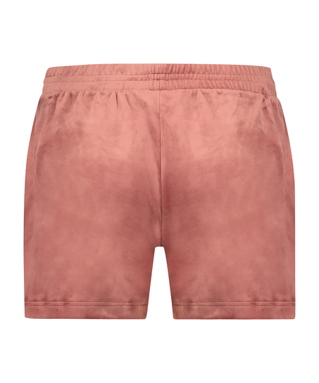 Shorts Velours Pocket, Roze