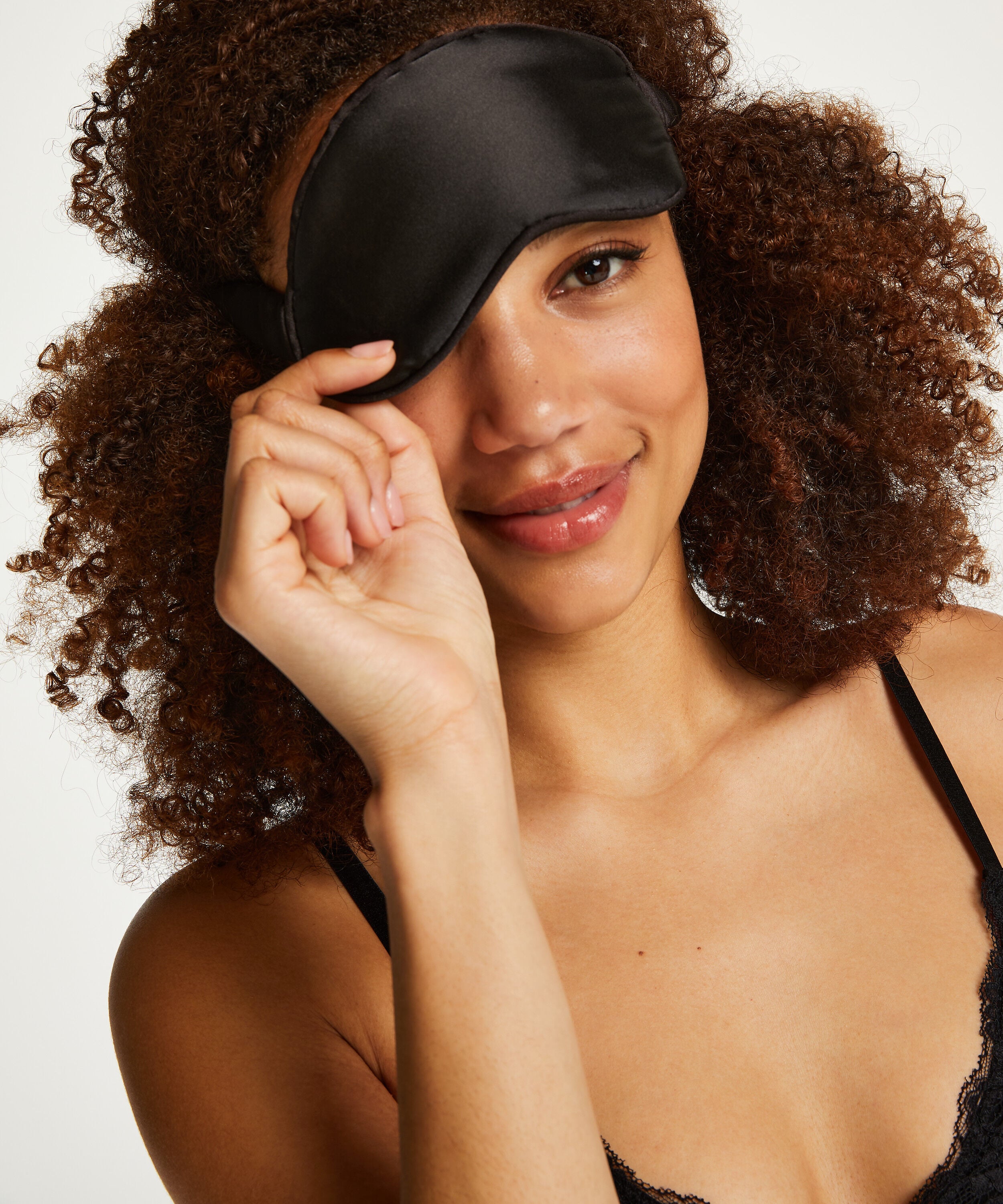 Slaapmasker, Zwart