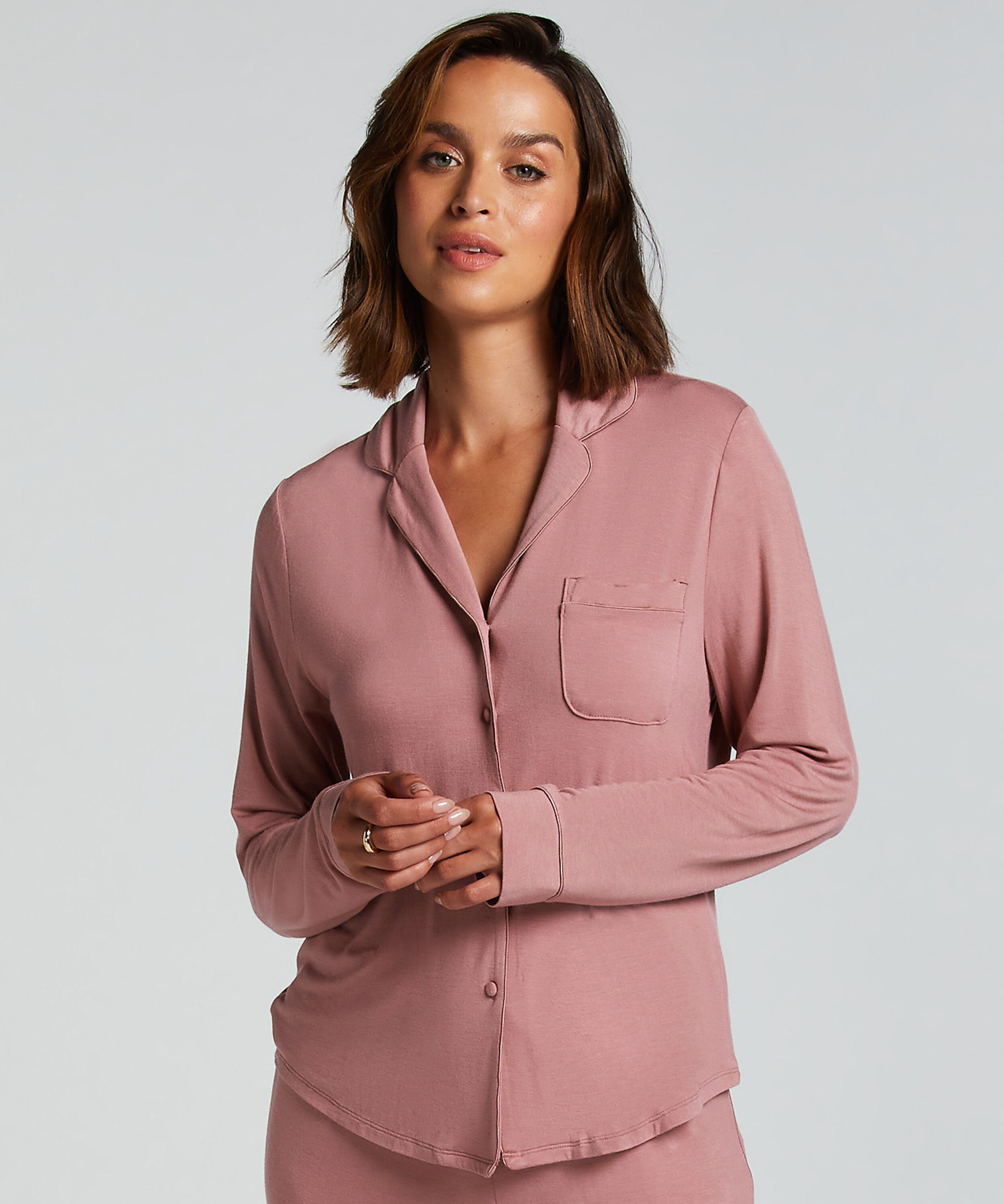 Jacket Jersey Essential, Roze