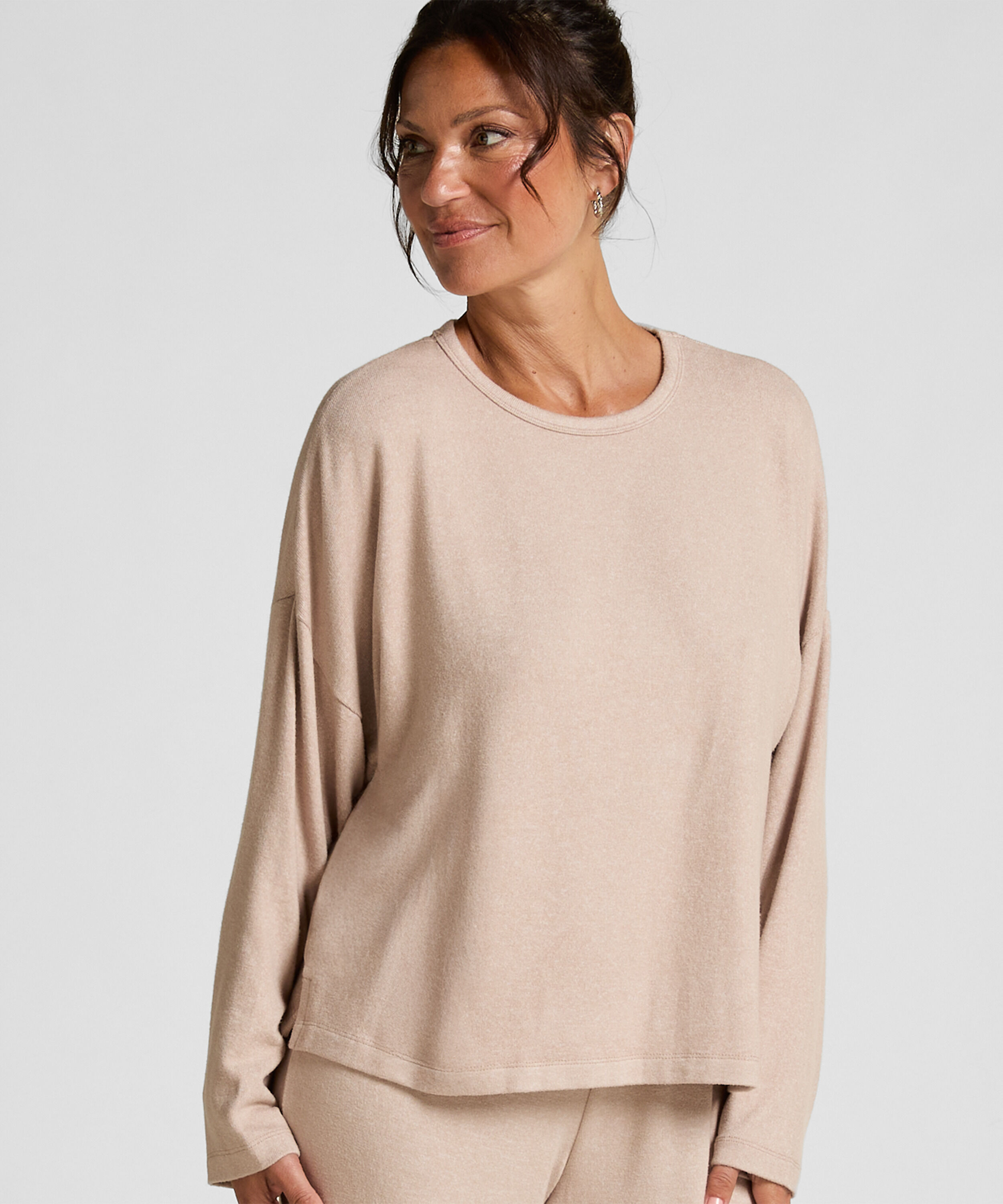 Pyjama top Jersey, Beige