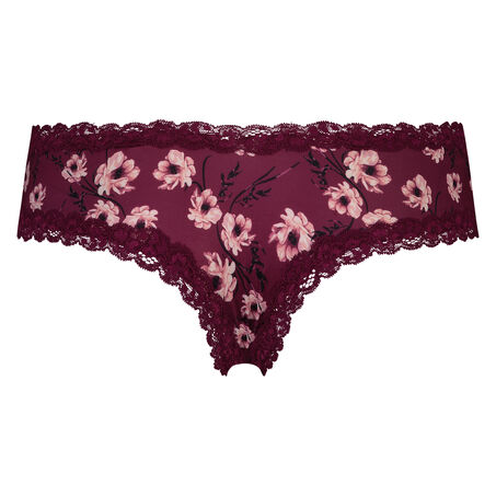 V-shape micro brazilian, Paars