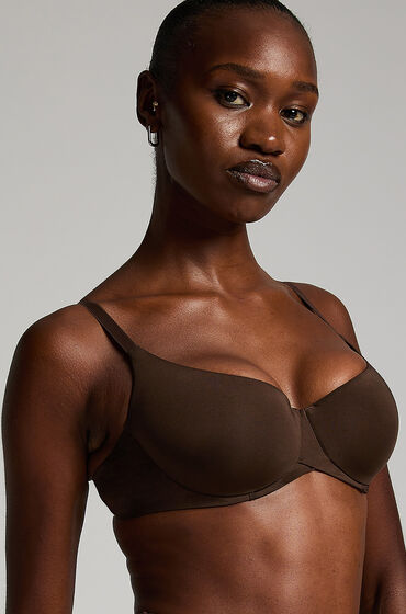 Hunkemöller Voorgevormde beugel bh Smooth Bruin
