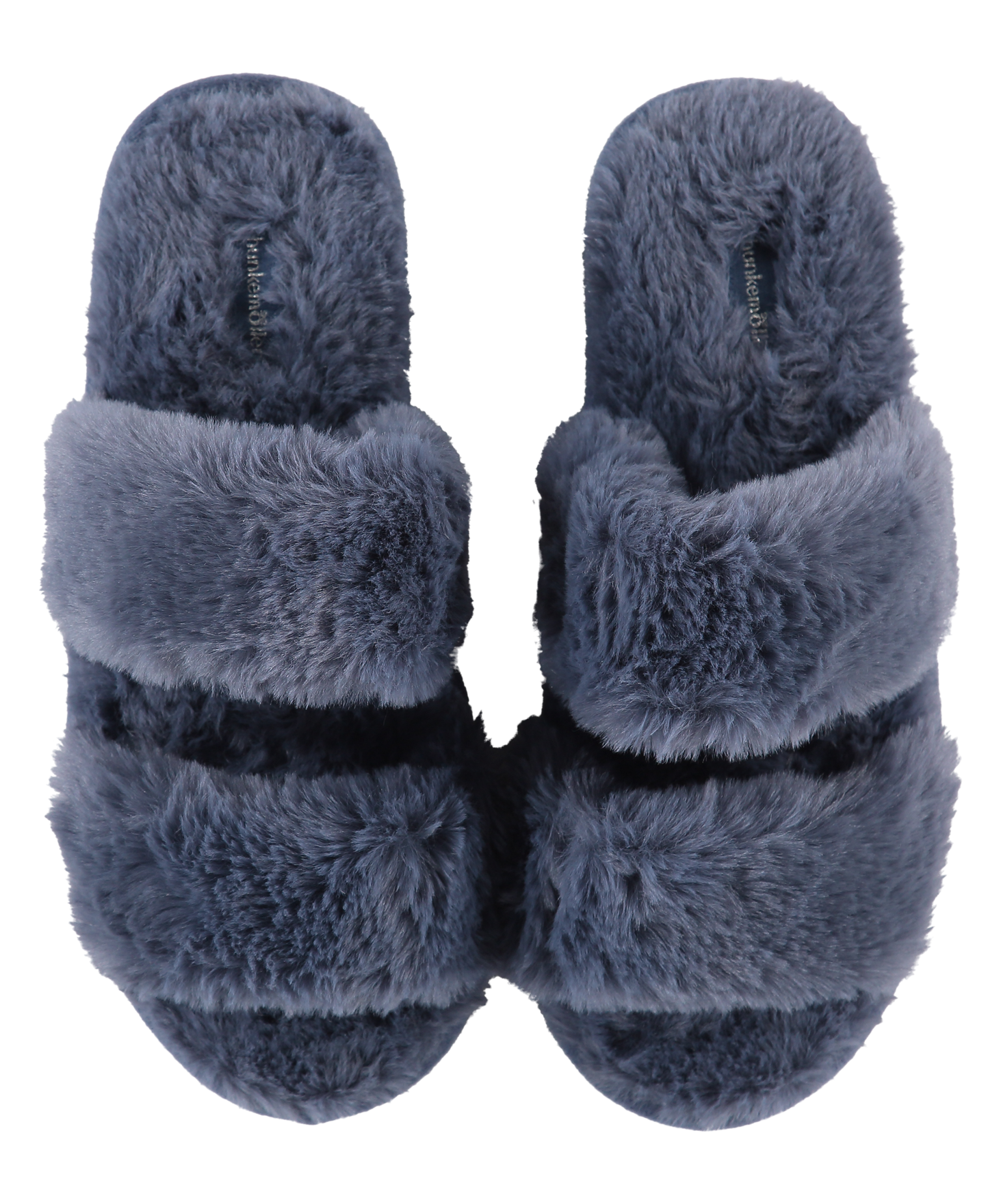 Slippers Fake Fur, Blauw, main