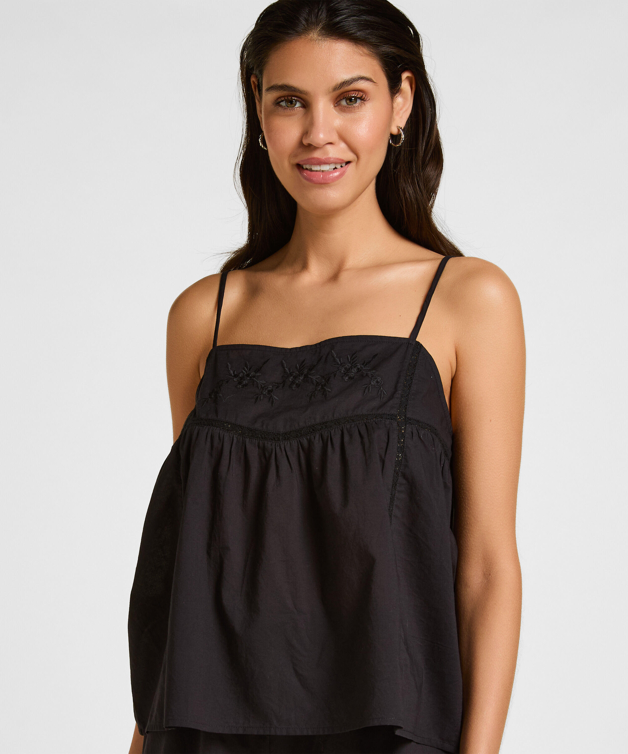 Pyjama Cami, Zwart Pyjama Cami, Zwart