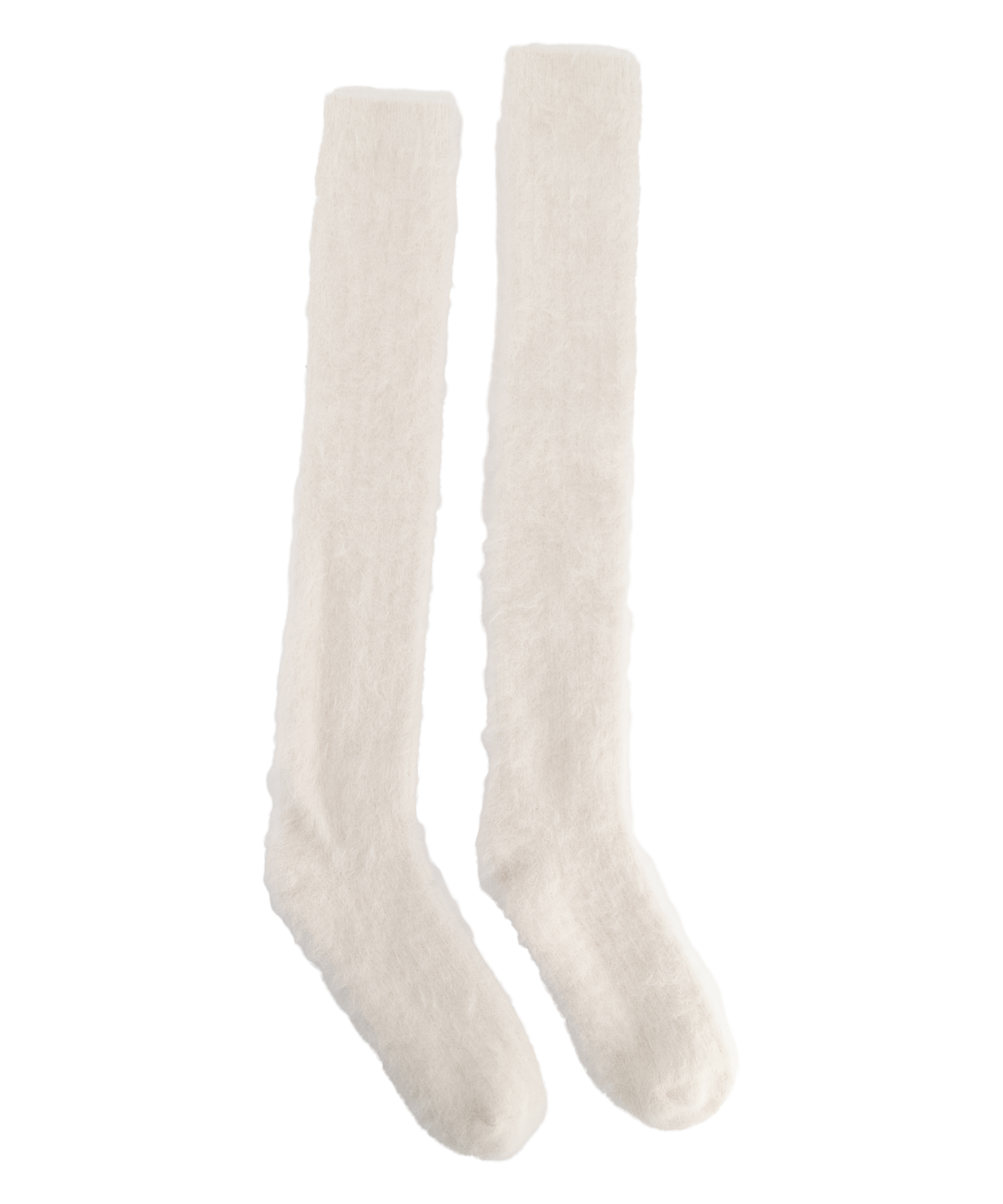 Lange Sokken Fluffy, Beige, main