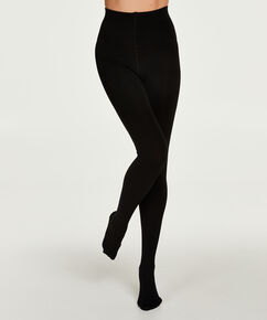 Panty 140 Denier Thermo, Zwart