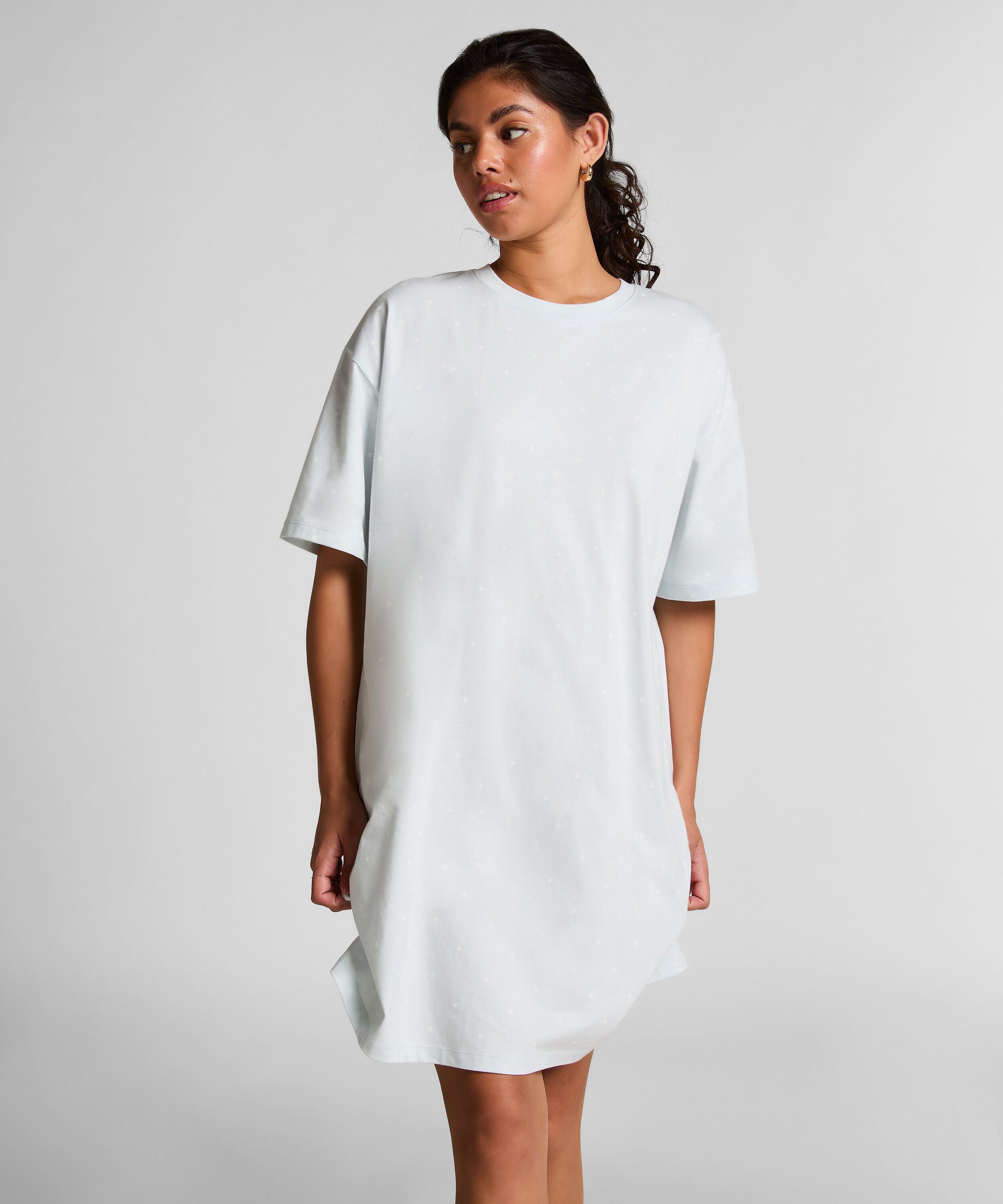 Nachthemd, Blauw Nachthemd, Blauw