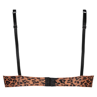 Voorgevormde push-up beugel bh Giselle, Bruin