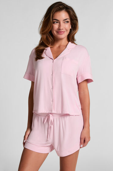 Hunkemöller Shorts Jersey Essential Roze