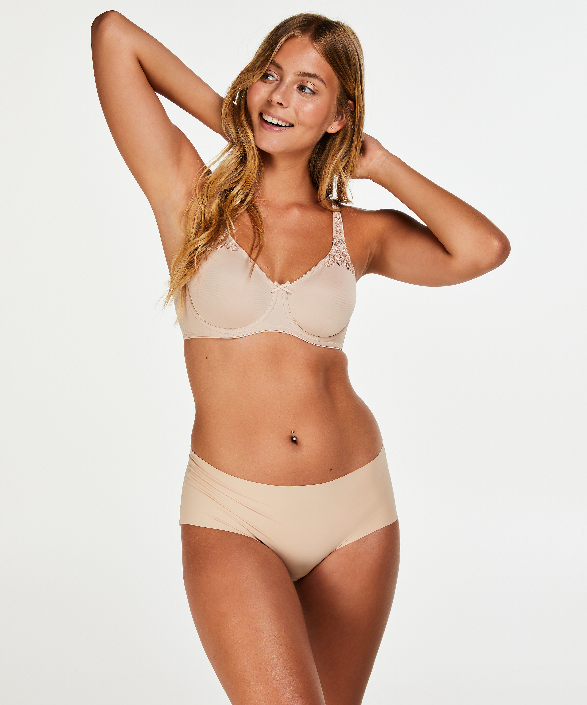 3-pack Invisible Short, Beige, main
