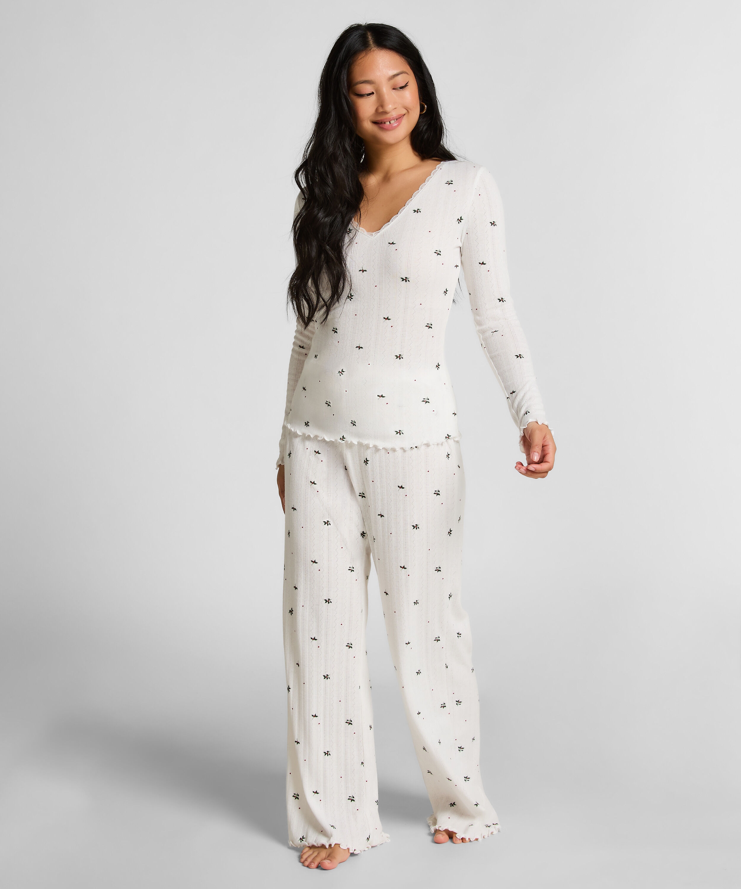 Pyjama top Pointelle
