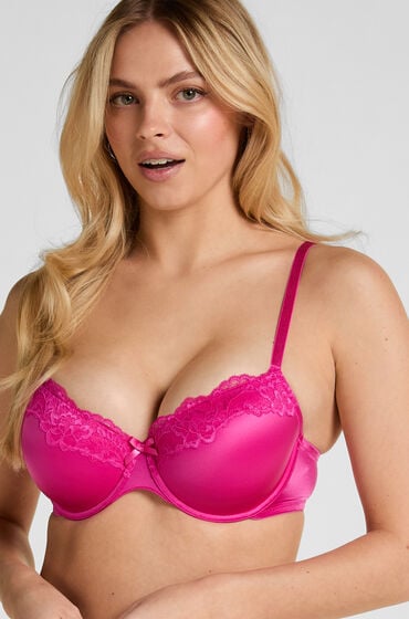 Hunkem&ouml;ller Voorgevormde beugel bh Lace & Shine Roze