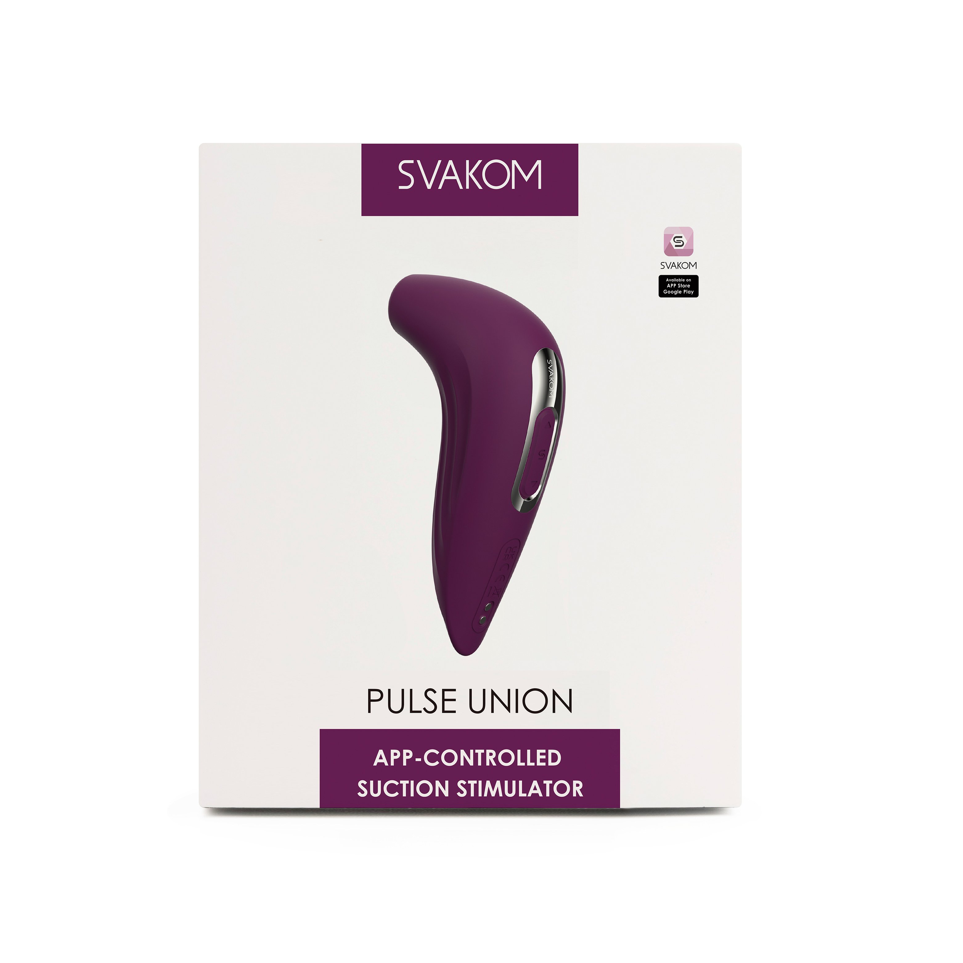 Svakom - Pulse Union App-Controlled Suction Stimulator, Paars, main