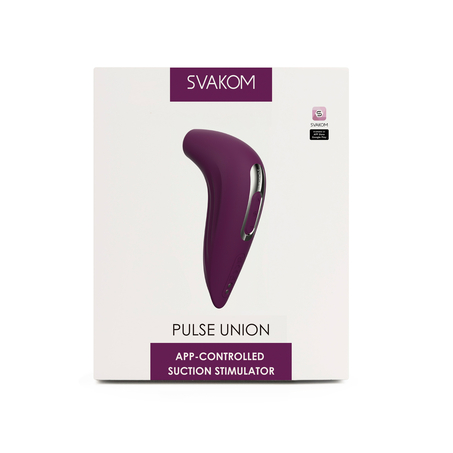 Svakom - Pulse Union App-Controlled Suction Stimulator, Paars