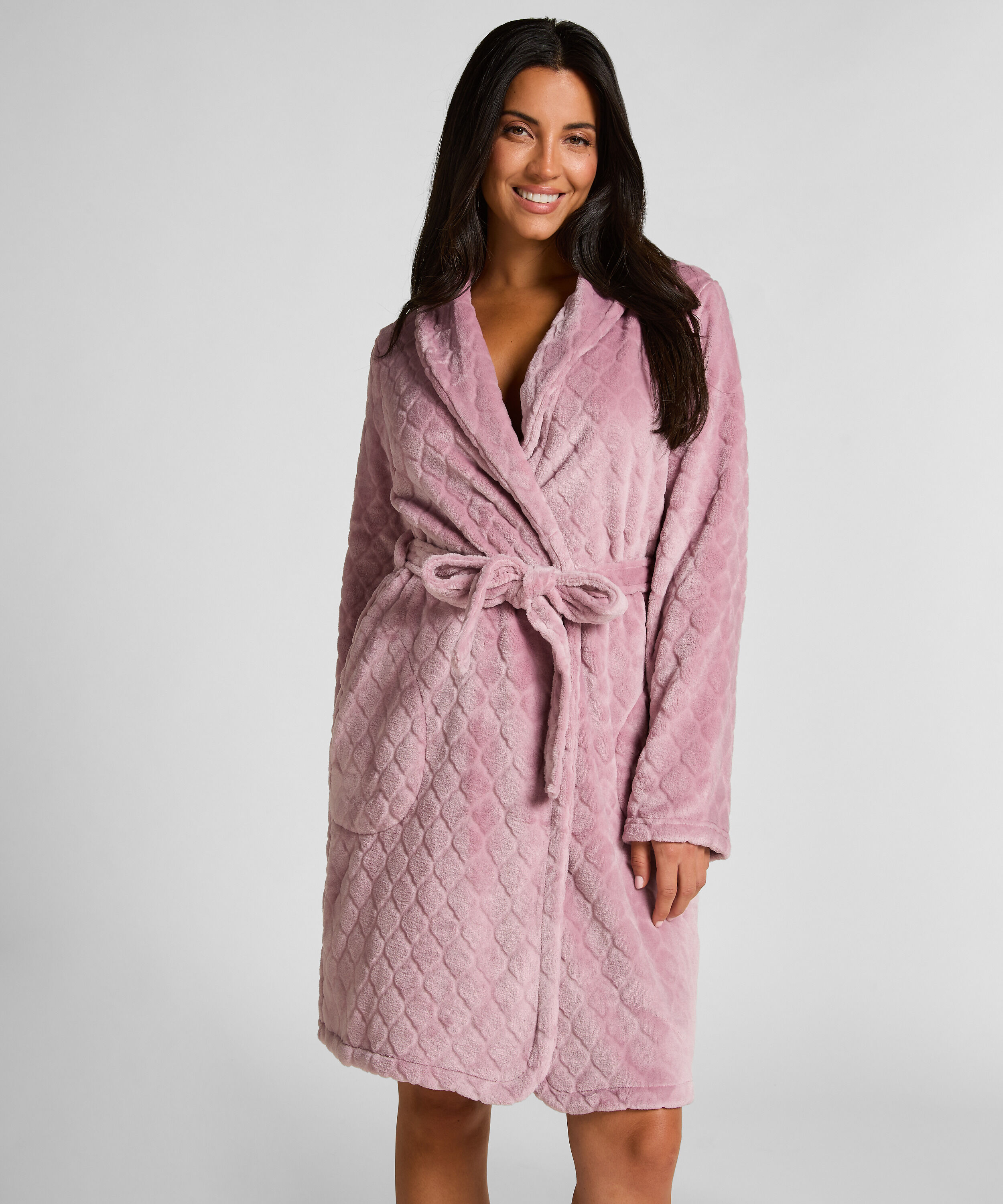 Korte badjas Fleece