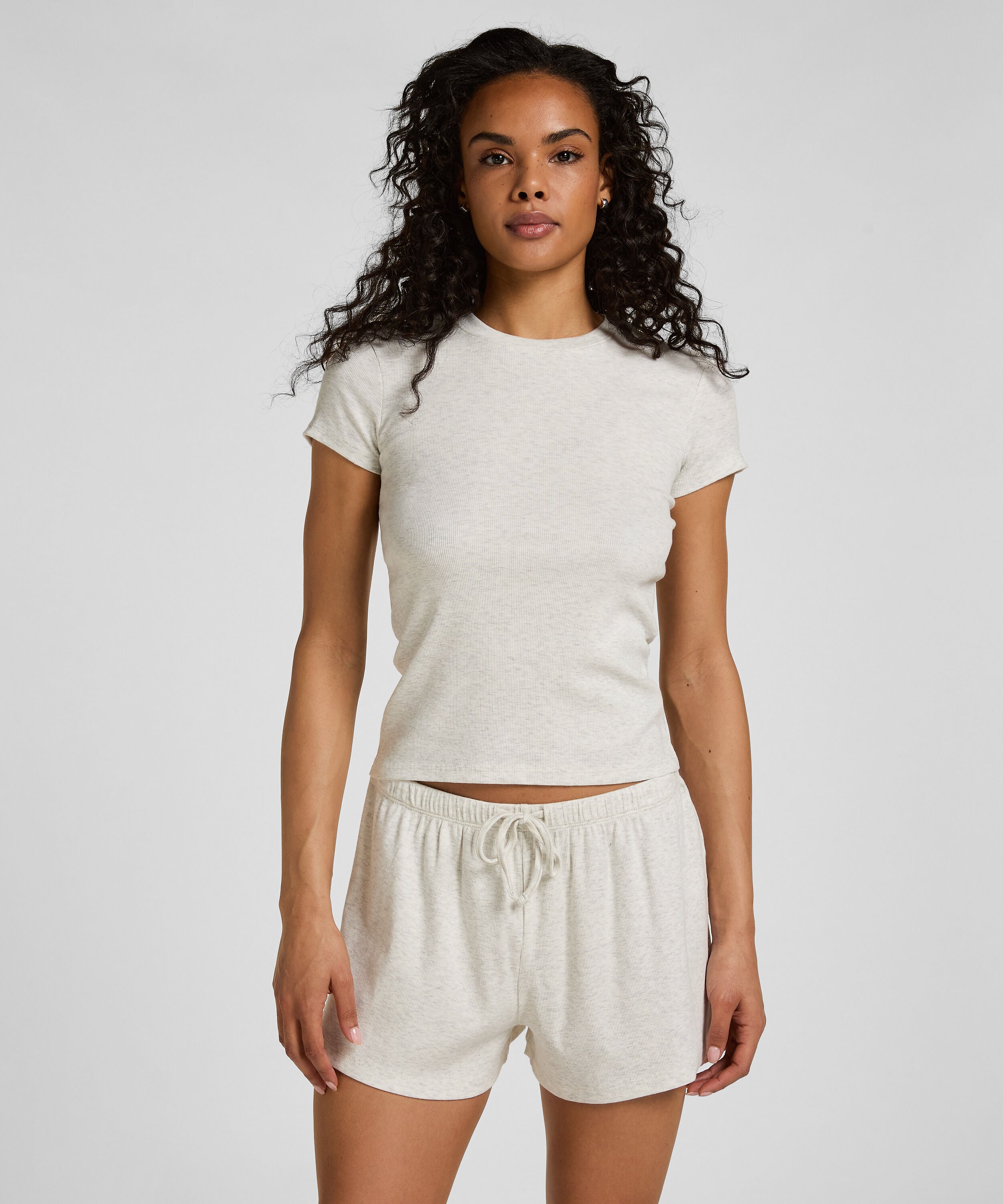 Pyjama Top met Korte Mouwen