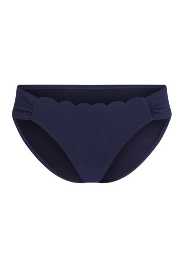 Hunkemöller Rio Bikinibroekje Scallop Blauw