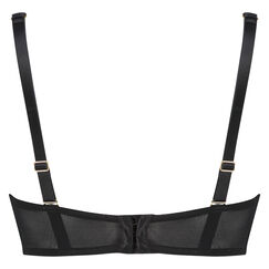 Voorgevormde strapless beugel bh Cassia Ann Kathrin, Zwart