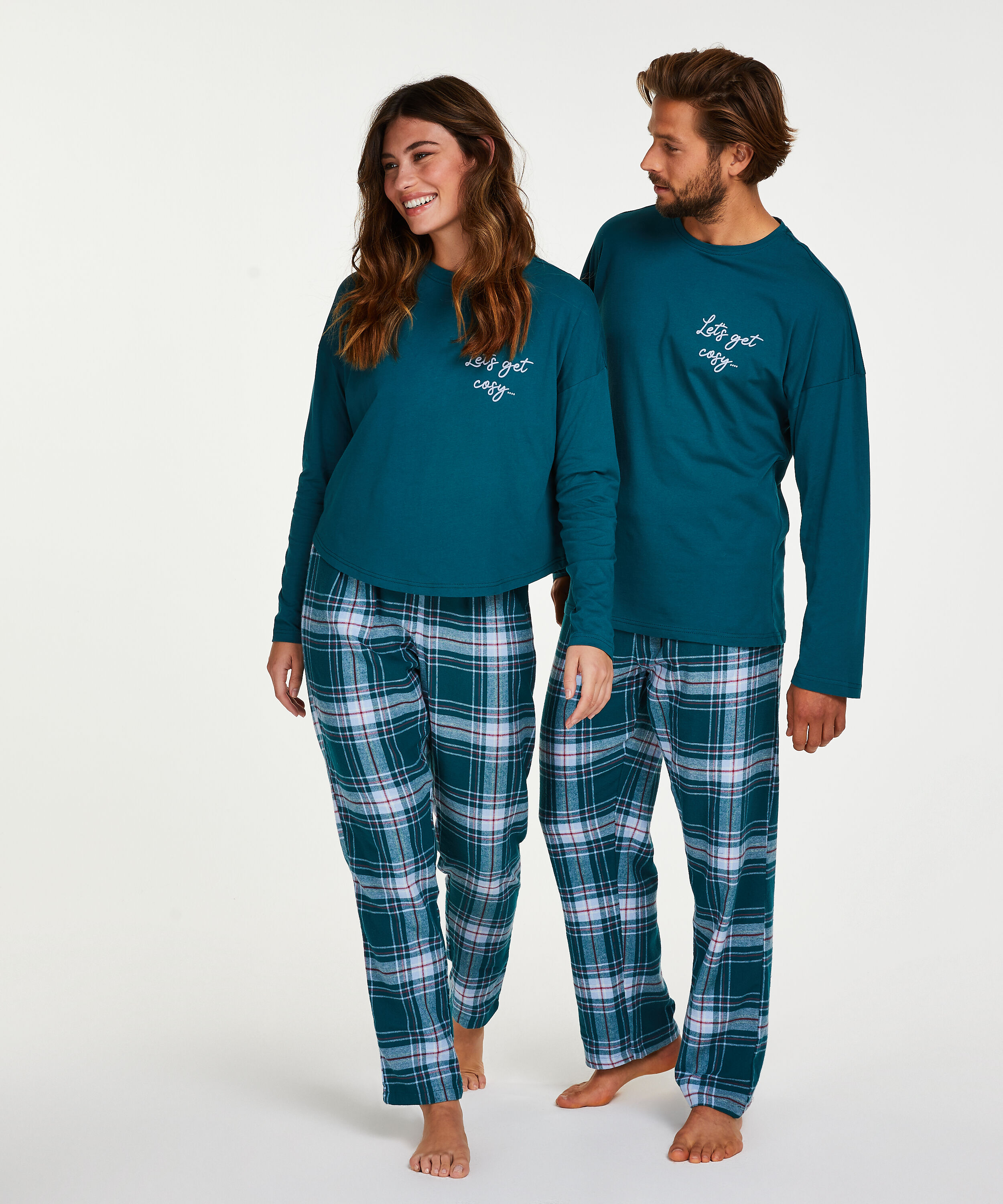 Look Good Kleding Herenkleding Pyjamas & Badjassen Pyjamashorts en pyjamabroeken Pyjama Set voor heren 