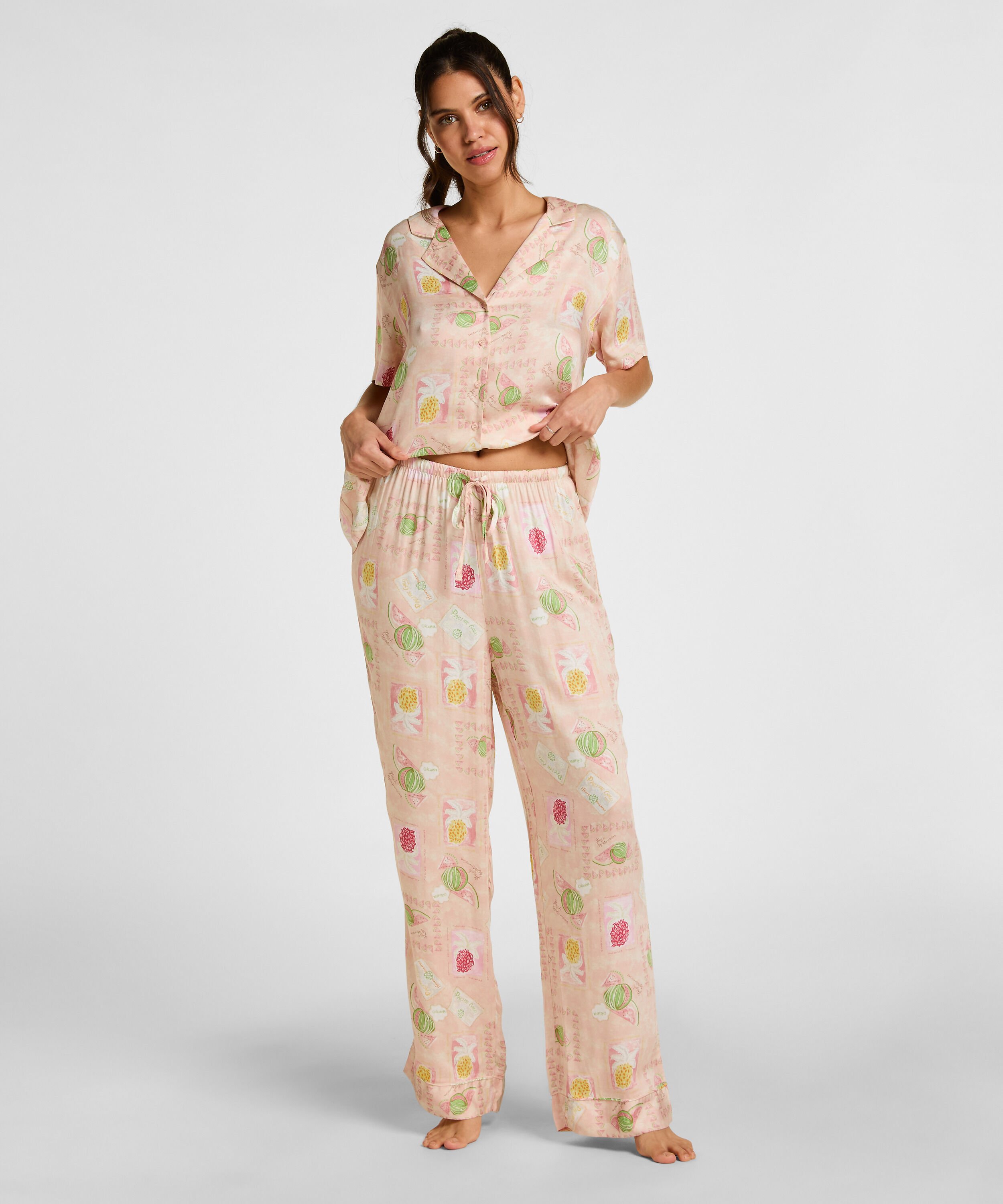 Broek Satijn, Oranje