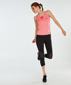 HKMX High waisted capri level 2, Zwart