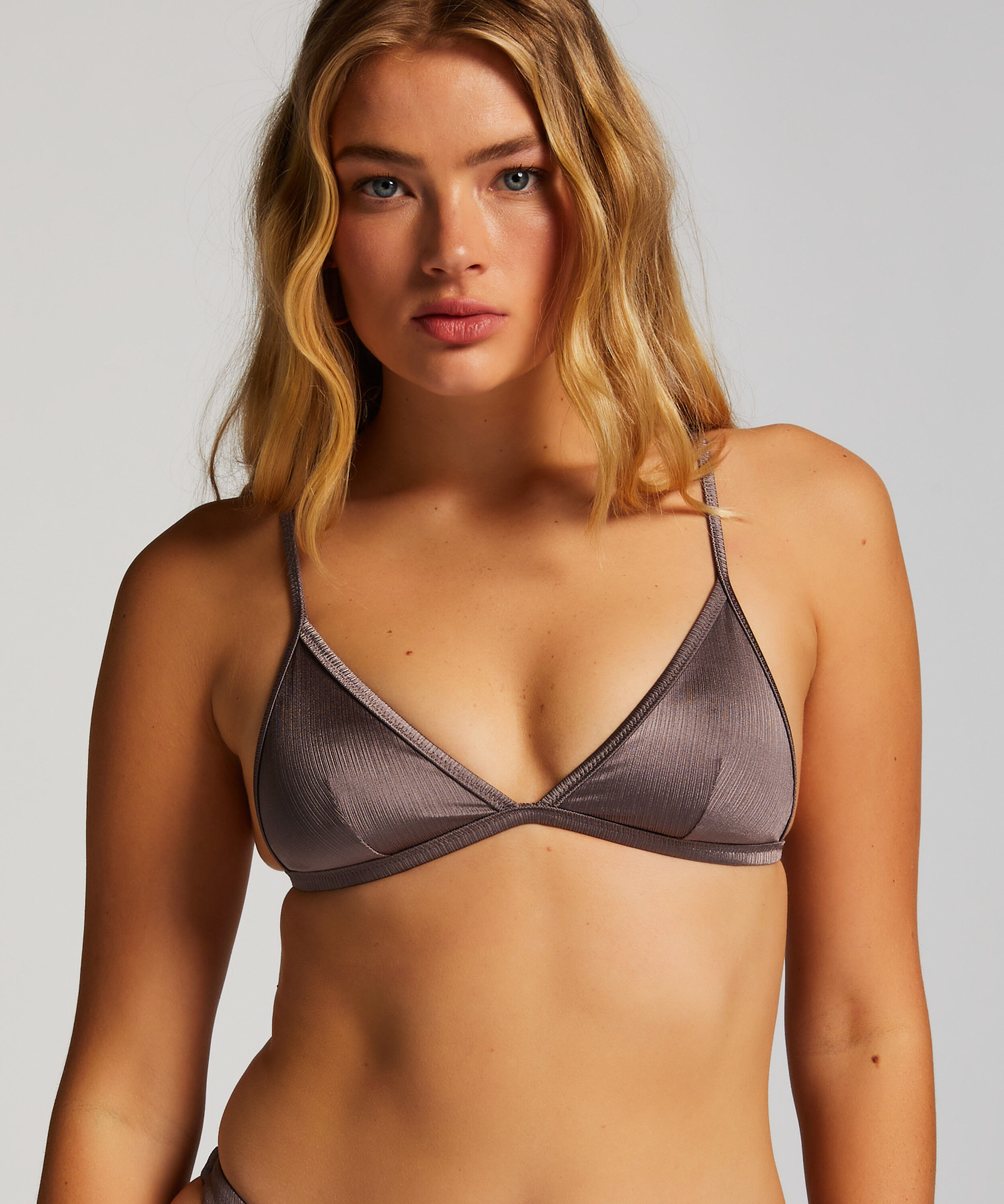 Triangel bikinitop Luna, Grijs