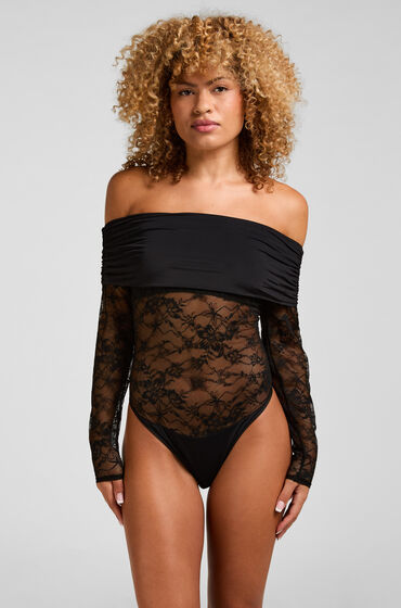 Hunkemöller Body Hazel Zwart