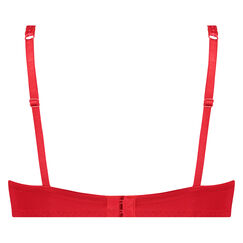 Voorgevormde push-up beugel bh Maya, Rood