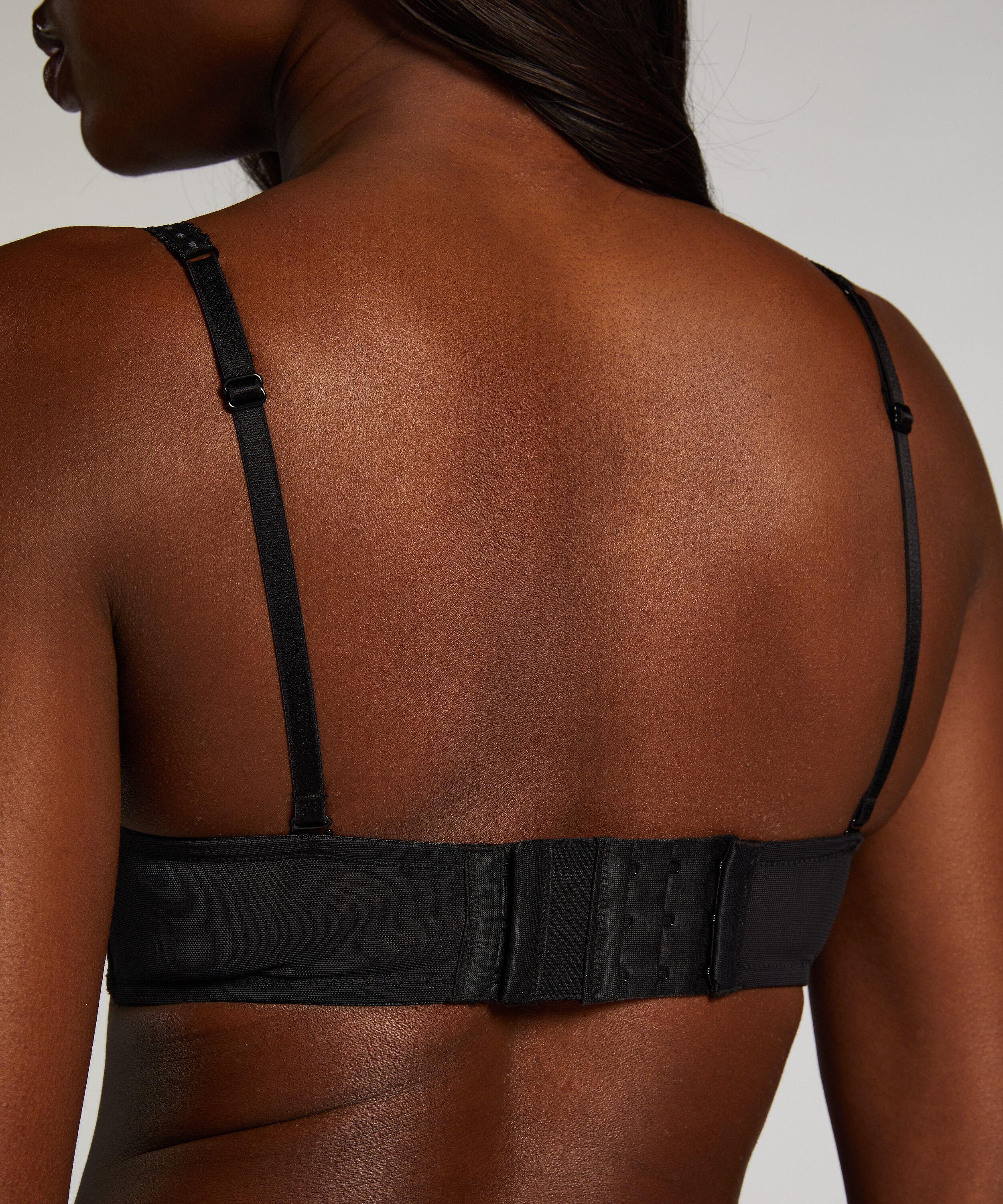 2-pack bh-verlengstukken, Zwart 2-pack bh-verlengstukken, Zwart