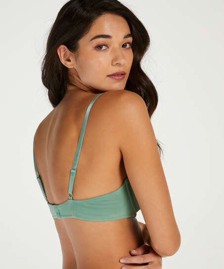 Voorgevormde beugel bh Plunge, Groen