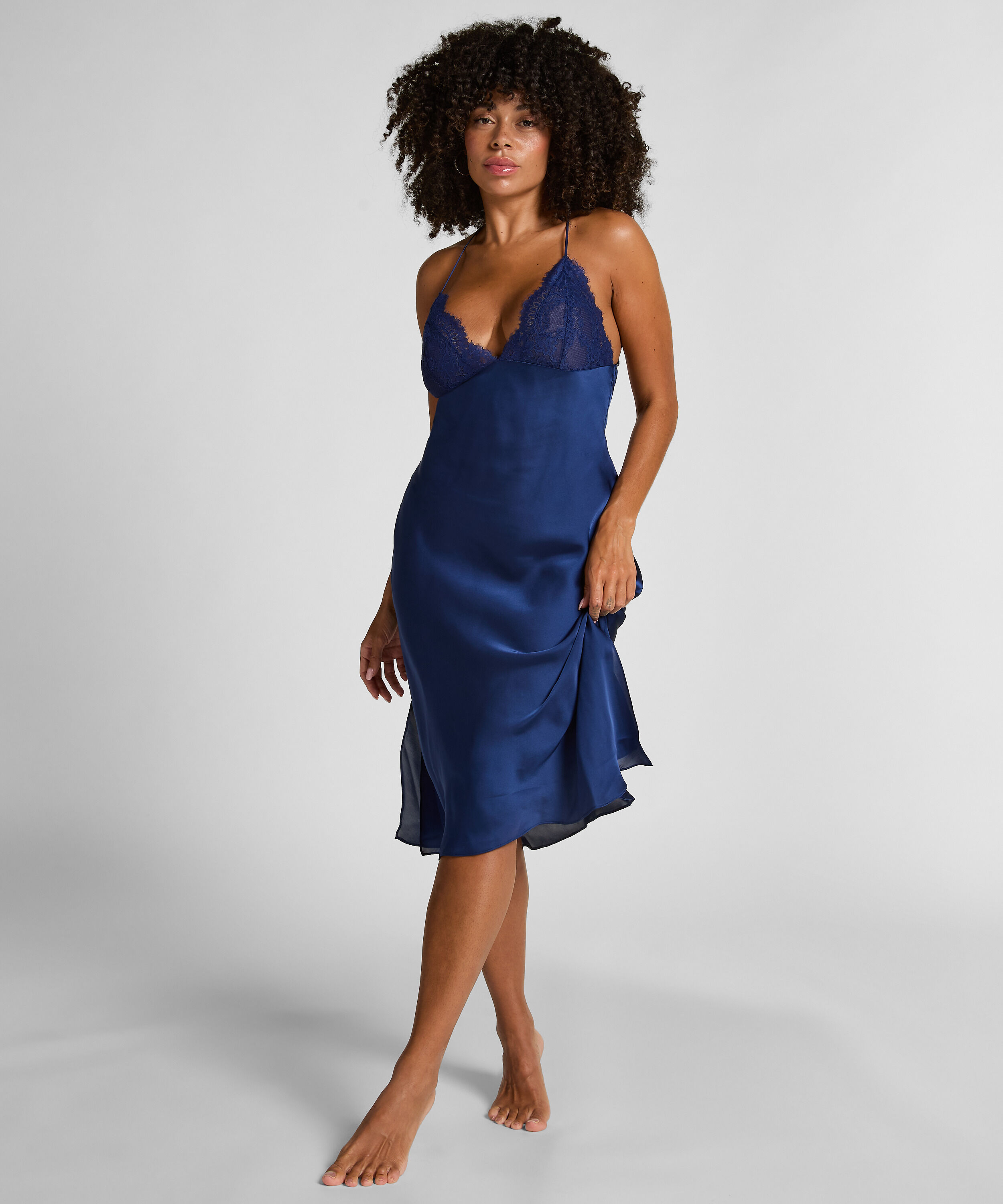 Slipdress Dorothy, Blauw Slipdress Dorothy, Blauw
