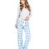 Pyjama pants Papillon butterfly, Blauw
