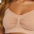 Seamless strappy top, Roze