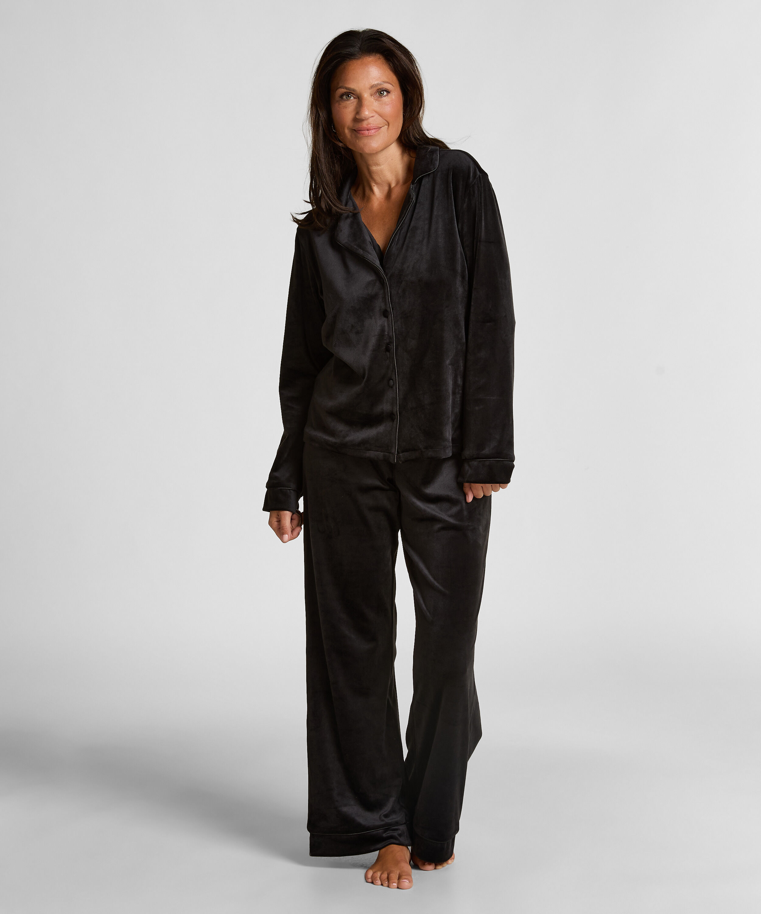 Lange mouwen jacket velours