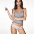 Brazilian V-shape mesh, Roze