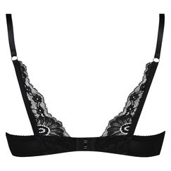 Niet voorgevormde beugel bh Ashtyn, Zwart