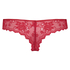 Invisible string Lace back, Rood