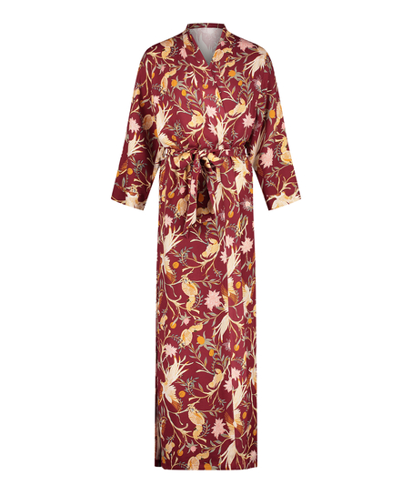 Lange kimono, Rood