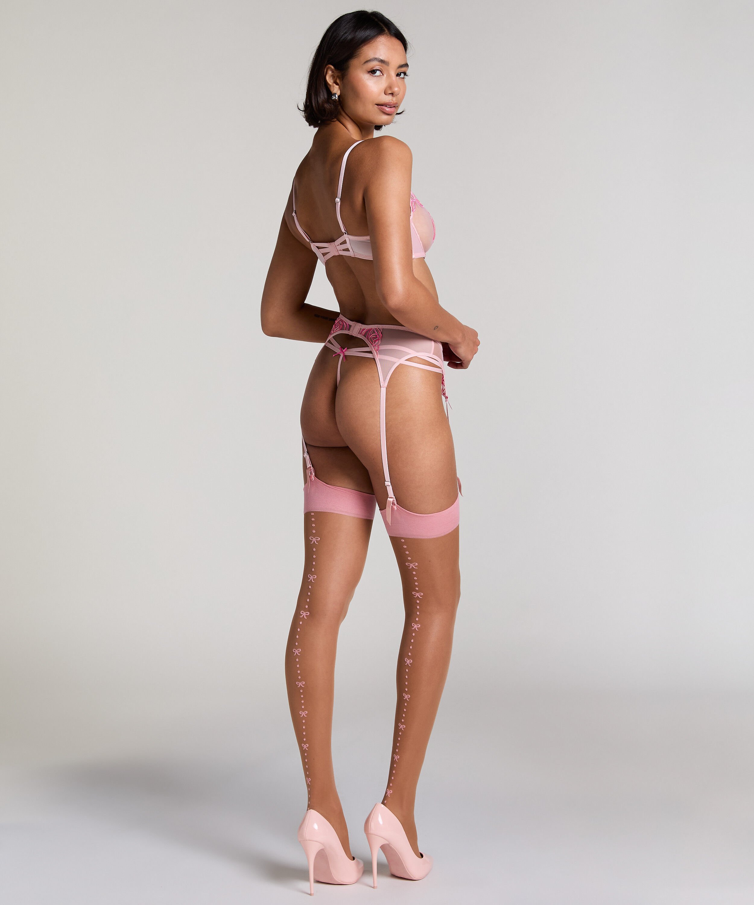 Beau Stocking, Roze Beau Stocking, Roze