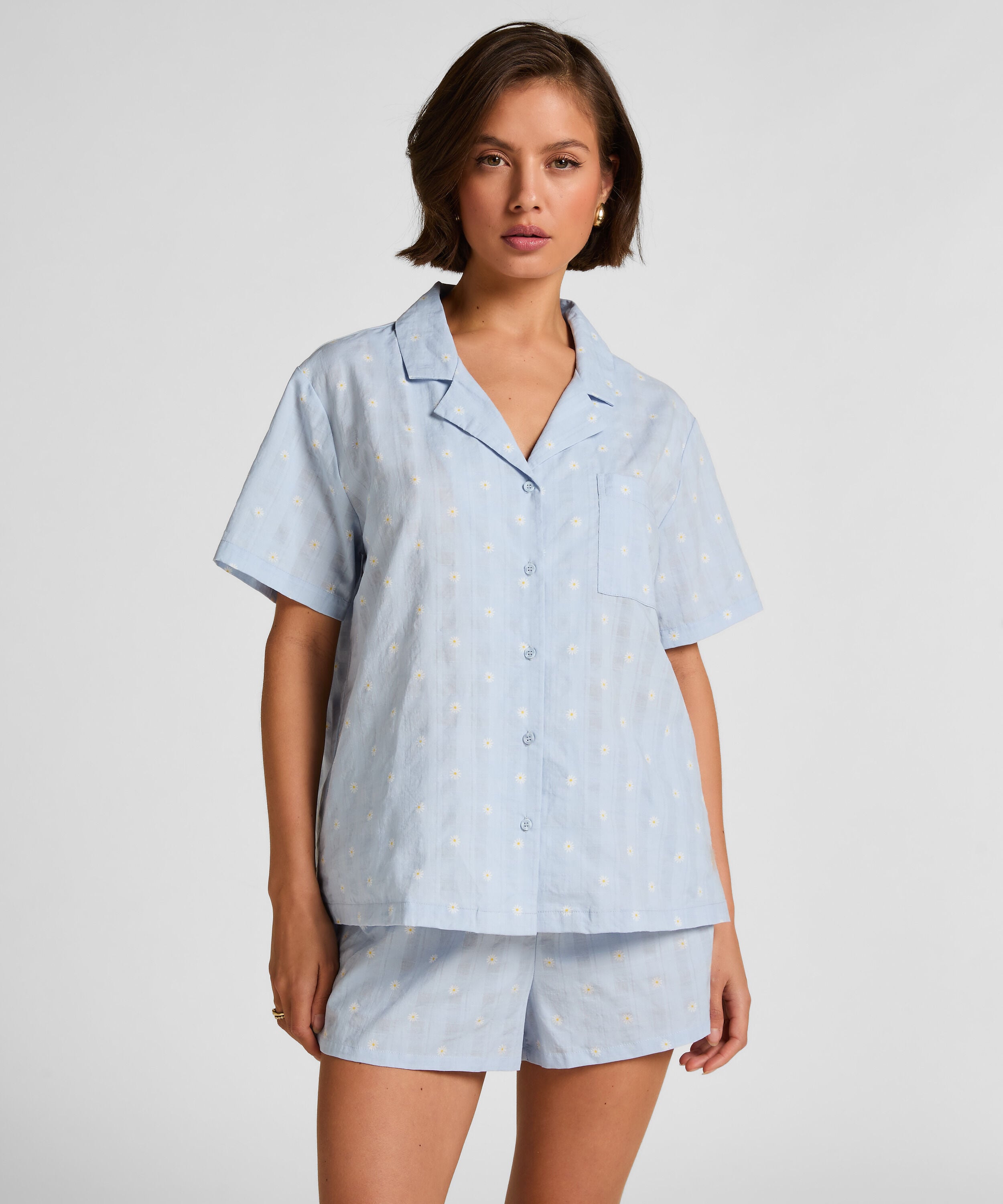 Short Woven, Blauw Short Woven, Blauw