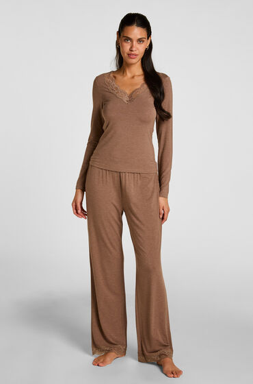 Hunkemöller Pyjama Set Nana Beige
