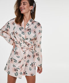 Kimono Satin Bridal, Roze