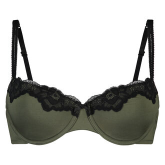 Voorgevormde beugel bh Secret lace, Groen