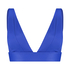 Triangle bikinitop Luxe, Blauw