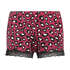 Shorts Velours Lace, Rood